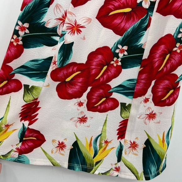 Show Me Your Mumu Womens Small Andrew Tunic Tank Tropical Floral Mini Dress - Picture 4 of 8